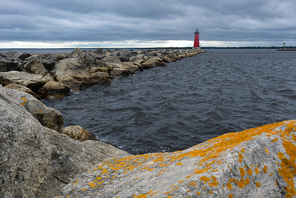 Manistique Lighthouse, Michigan by vera365
