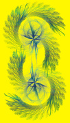 5th Aug 2022 - Fractal brushes on yellow...