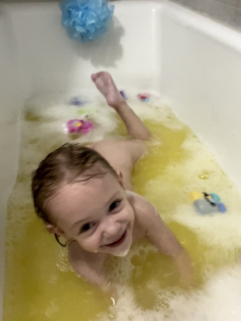 Baby bath time! by nicoleratley