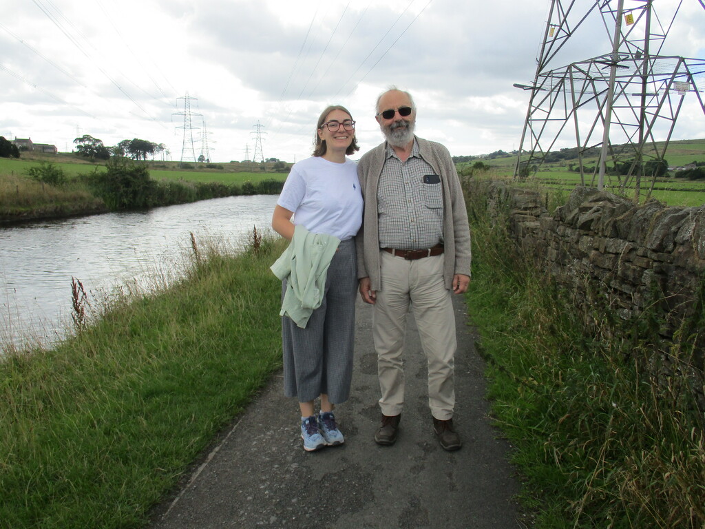Maria and Paul Beside the Leeds Liverpool Canal. Rishton. by grace55
