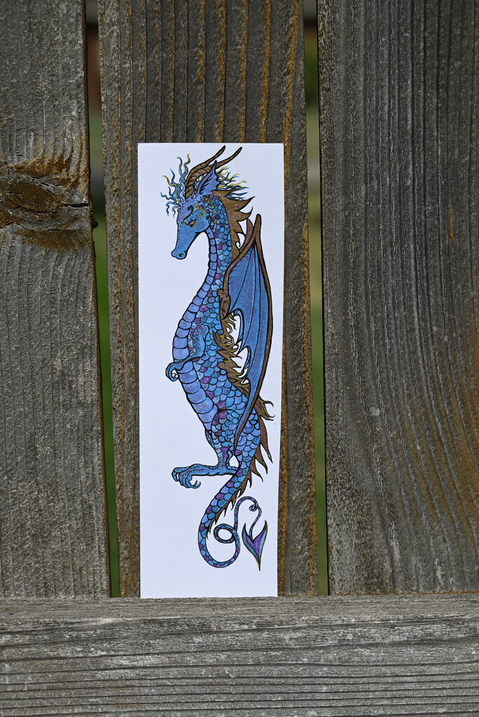 Dragon Drawing by metzpah