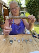 7th Aug 2022 - Crafting in the sun
