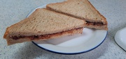 9th Aug 2022 - Peanut Butter Jello Sandwich lunch