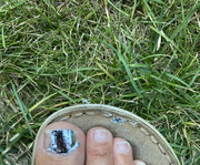 10th Aug 2022 - Don’t wear open toe sandals when crafting 