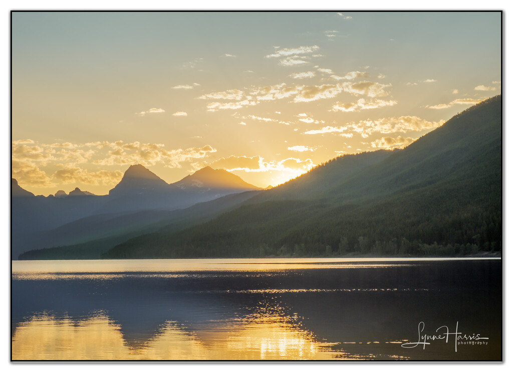 Sunrise at Lake McDonald by lynne5477