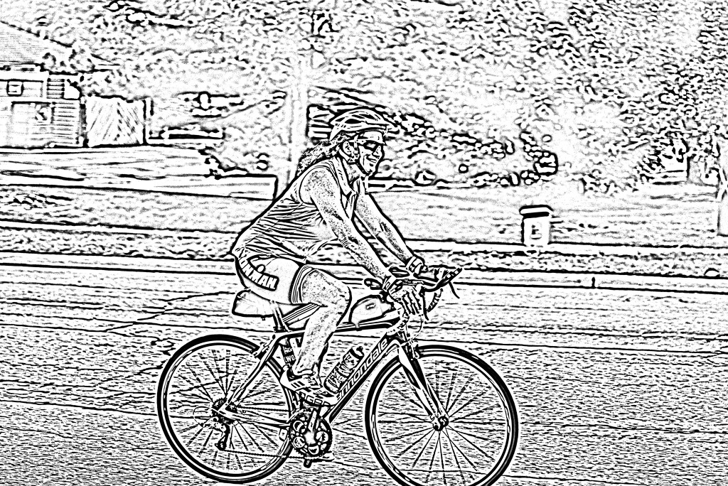 Sketchy rider by ggshearron