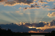 12th Aug 2022 - Crepuscular Rays