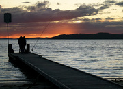 13th Aug 2022 -  5.17 pm Fishing at Sunset
