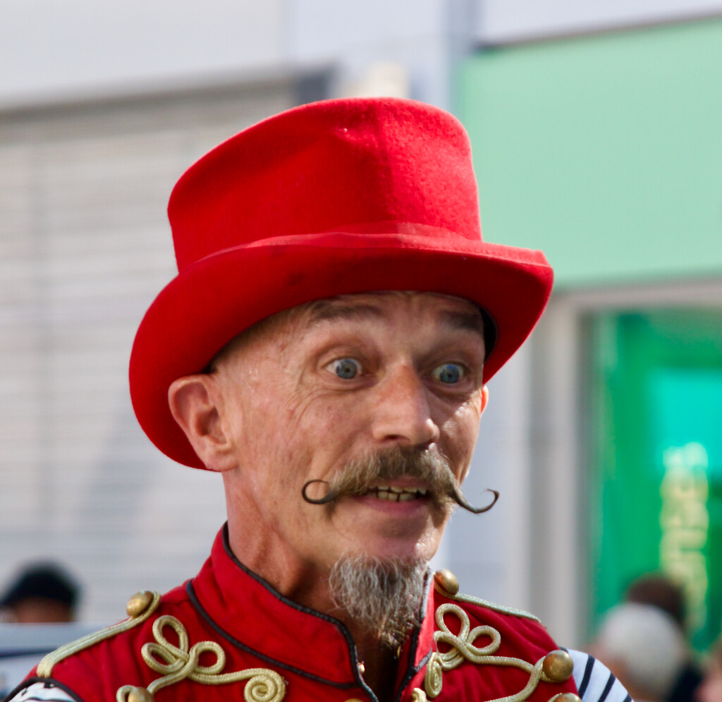 Portrait of a Street Performer  by philm666
