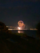 9th Aug 2022 - Fireworks above Lausanne. 