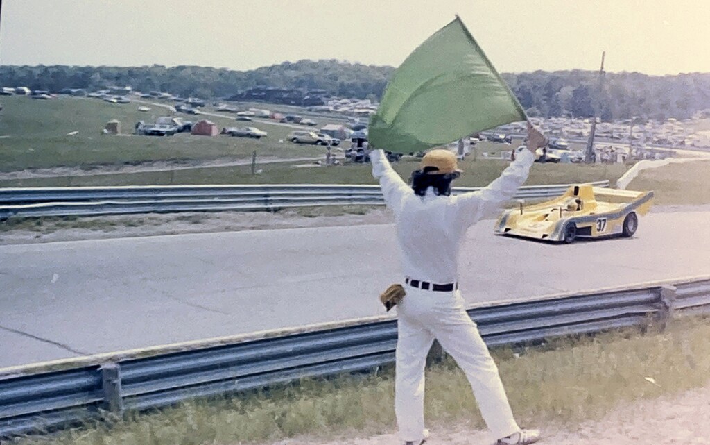 Green Flag - Mosport, Late '70s by spanishliz
