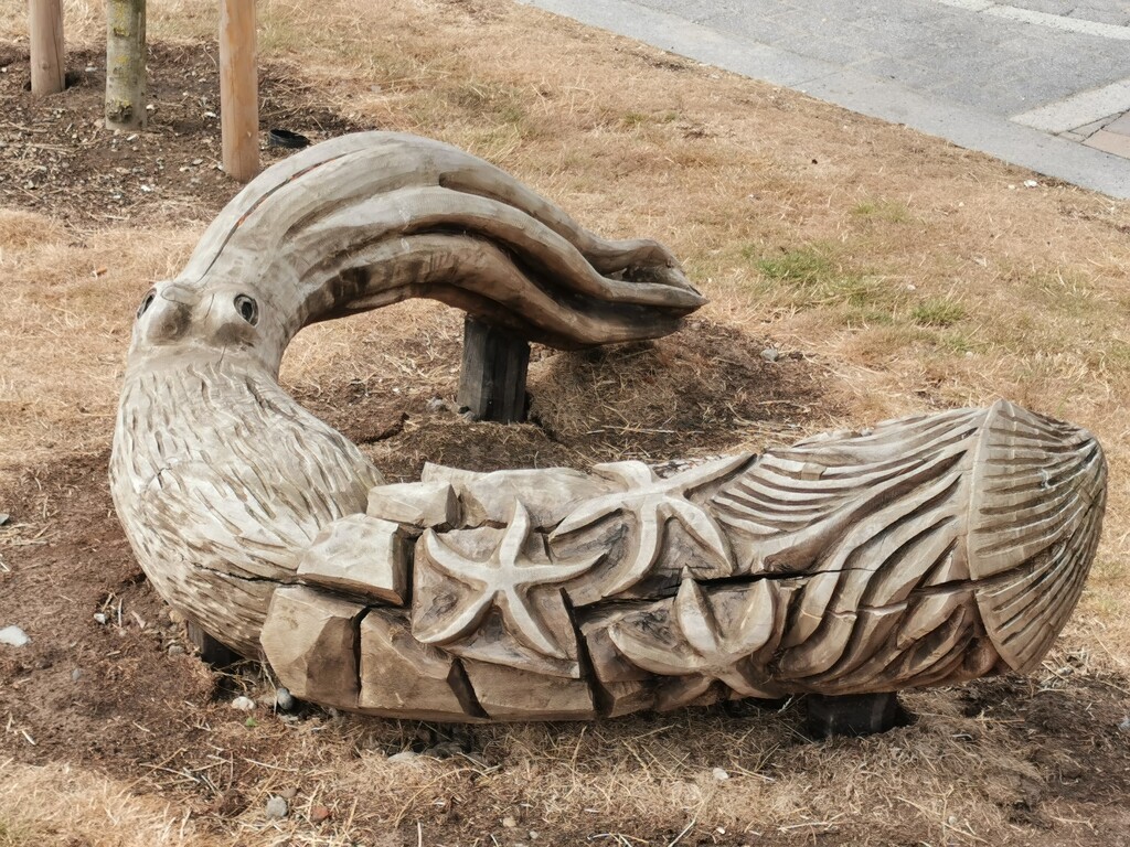 Wooden sculpture  by plainjaneandnononsense