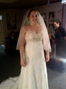 30th Jan 2011 - Melissa trying on Wedding Dresses