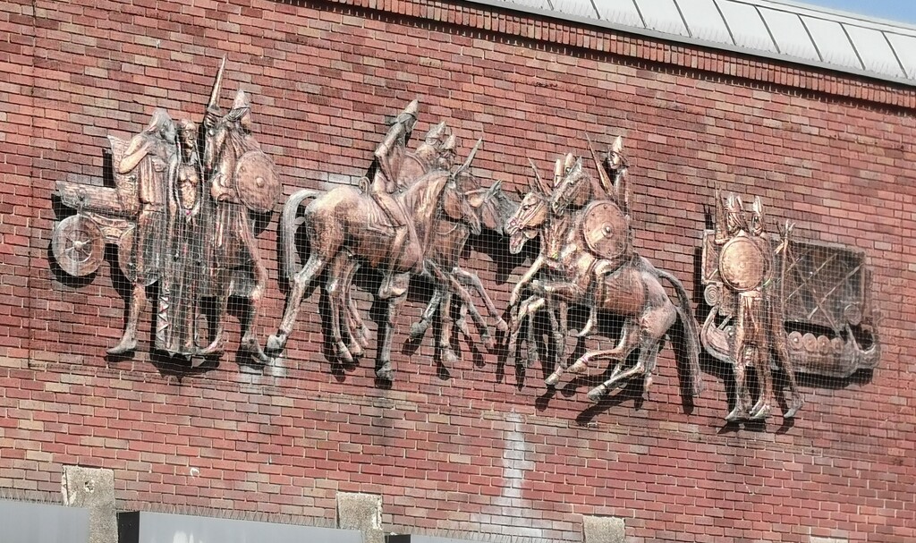 Copper Relief Mural by plainjaneandnononsense