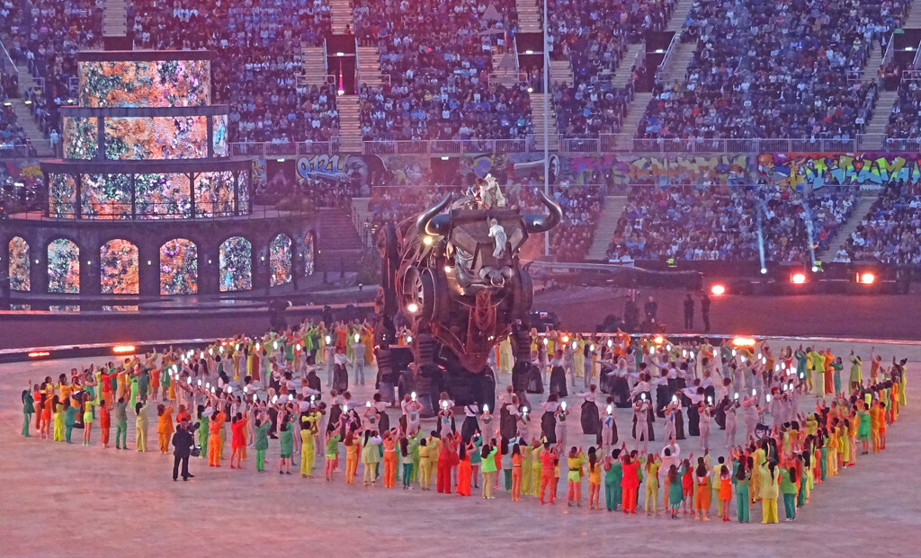 The Opening Ceremony of the Commonwealth Games by marianj