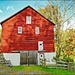 The Red Barn in Brighter Days