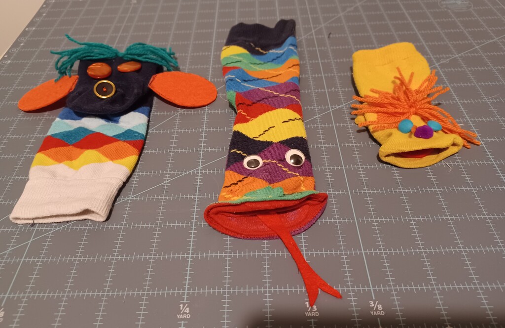 Sock puppets by busylady
