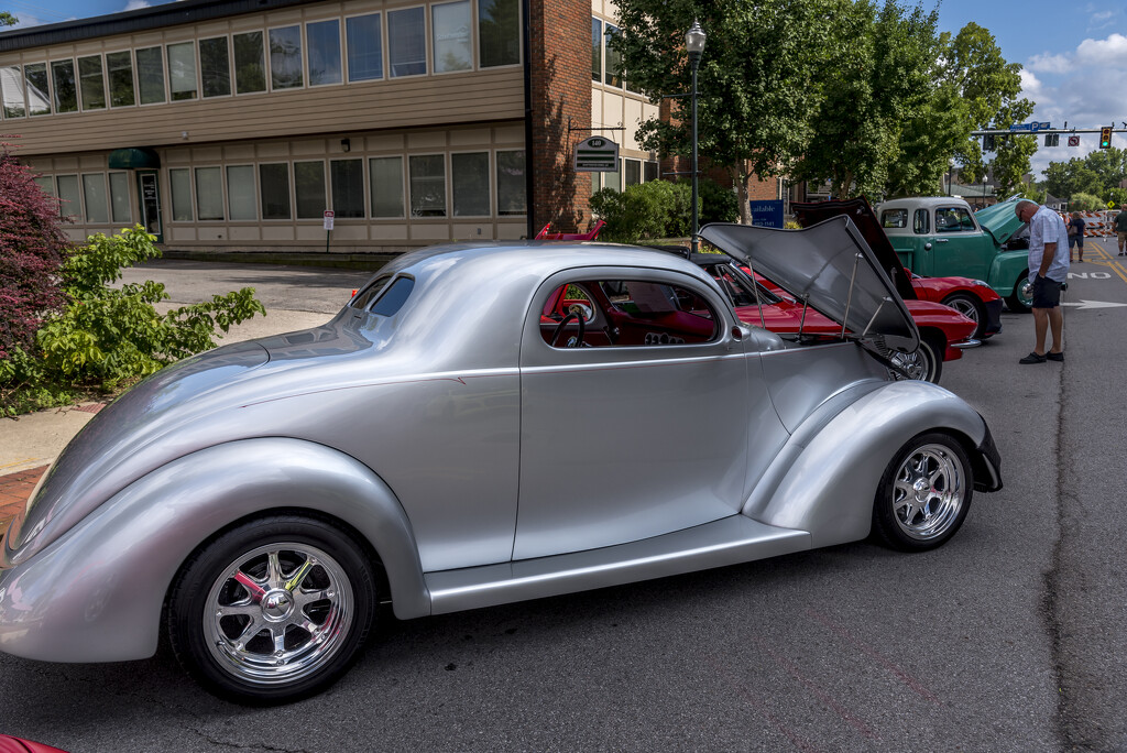 1937 Ford Custom Coupe - Gray by ggshearron