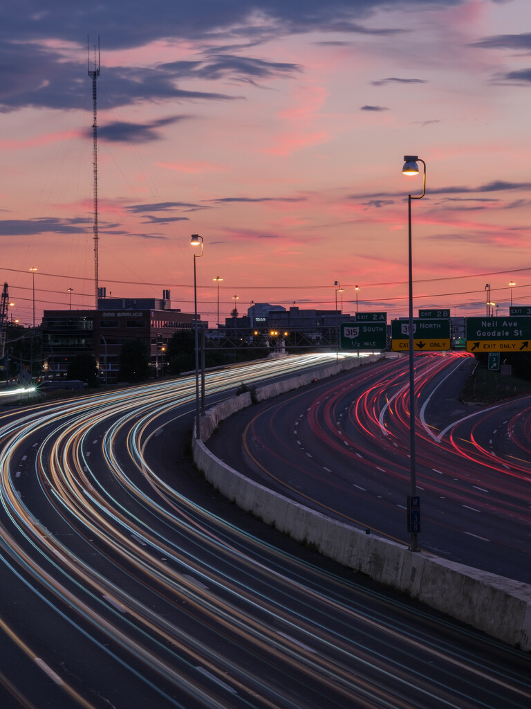 Highway Sunset by johnmaguire