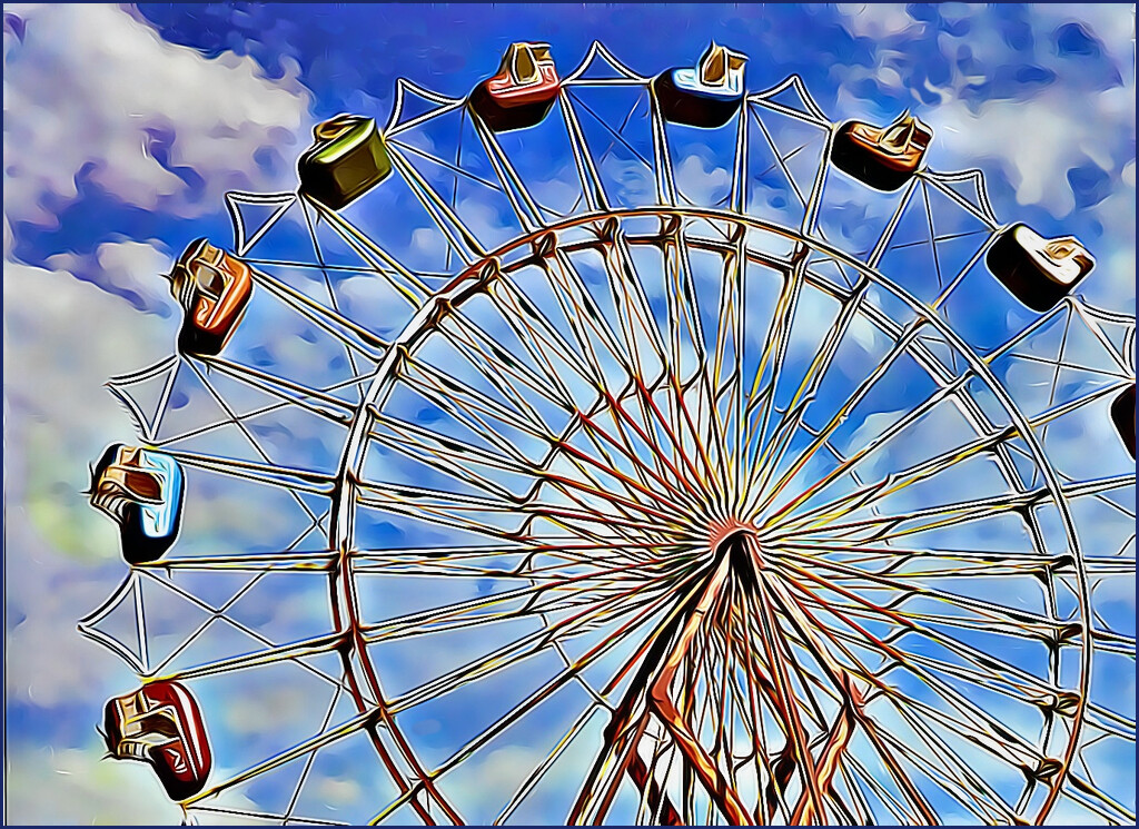 Wheel of Fortune by olivetreeann