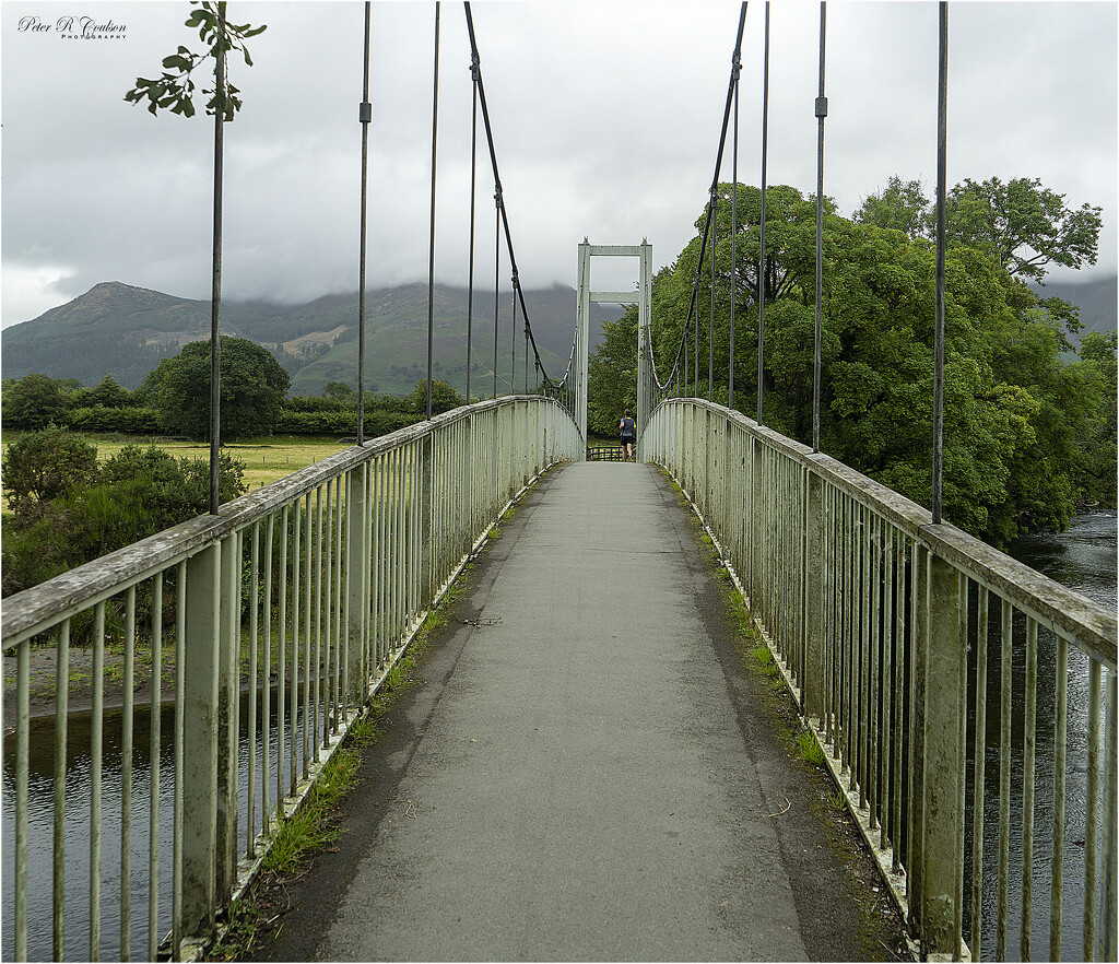 Portinscale Footbridge by pcoulson