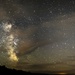 Clouds Encroach on the Milky Way by taffy