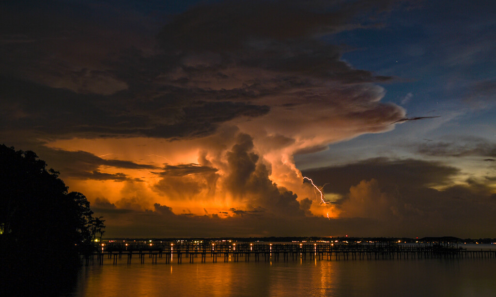 Lightning Show after Sunset! by rickster549