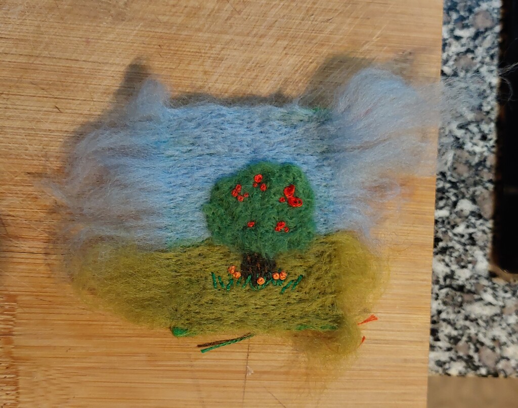 First attempt at needle felting.  by samcat
