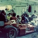 In the Garages at Mosport by spanishliz