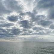 21st Aug 2022 - morning sky over the North Sea