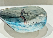 23rd Aug 2022 - Sea scene in a mussel. 