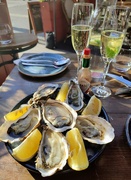 27th Aug 2022 - Oysters and cava 