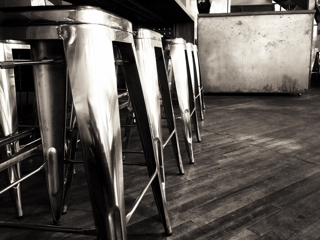 Brass stools by ljmanning