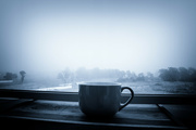 28th Aug 2022 - coffee in a foggy monring