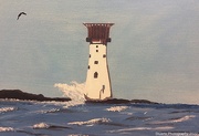 28th Aug 2022 - The lighthouse painting 