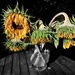 Wabi sabi Sunflowers by wakelys