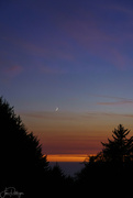 30th Aug 2022 - Sliver Moon at Sunset