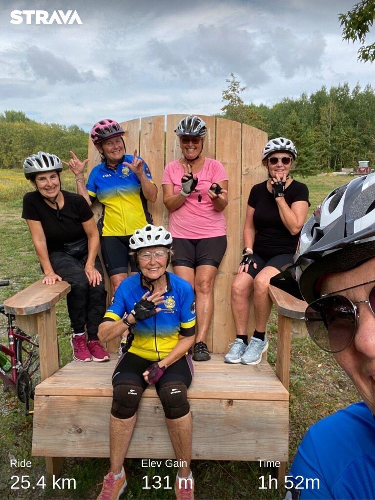 Our Biking Group by radiogirl