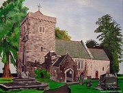 1st Sep 2022 - Country Church painting 