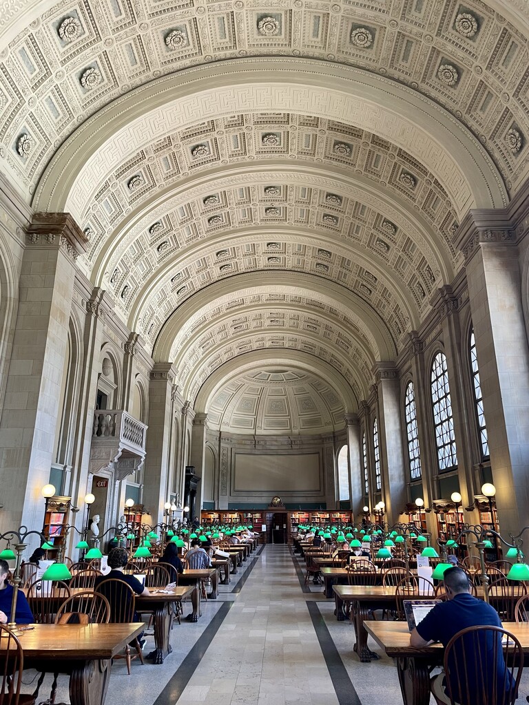 Boston Public Library  by lisaconrad