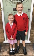 3rd Sep 2022 - First Day Back at School for Finley and Niamh