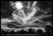 2nd Sep 2022 - Sunburst with Interesting Clouds