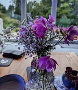 3rd Sep 2022 - A little posy on the coffee table 