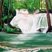 Waterfall painting  by stuart46