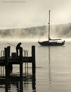 3rd Sep 2022 - Crabbing in the morning mist