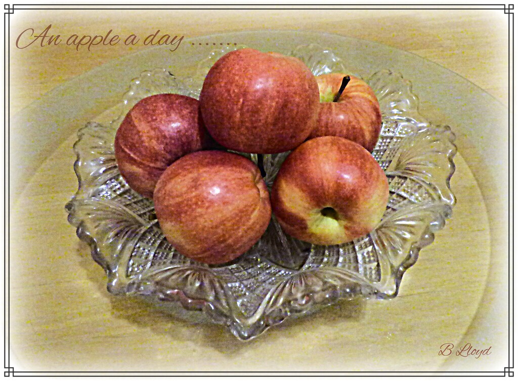 An apple a day ----  by beryl