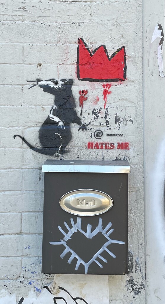 Banksy Rat by handmade