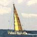 Yacht racing painting  by stuart46