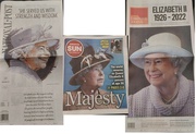 9th Sep 2022 - Remembering Her Majesty...The Headlines