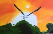 10th Sep 2022 - Soaring high painting 